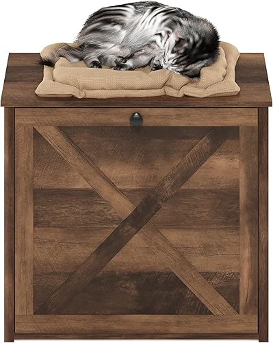 Vista 126 de Furinno Peli Caja de arena pequeña, nogal Columbia Nuez Columbia