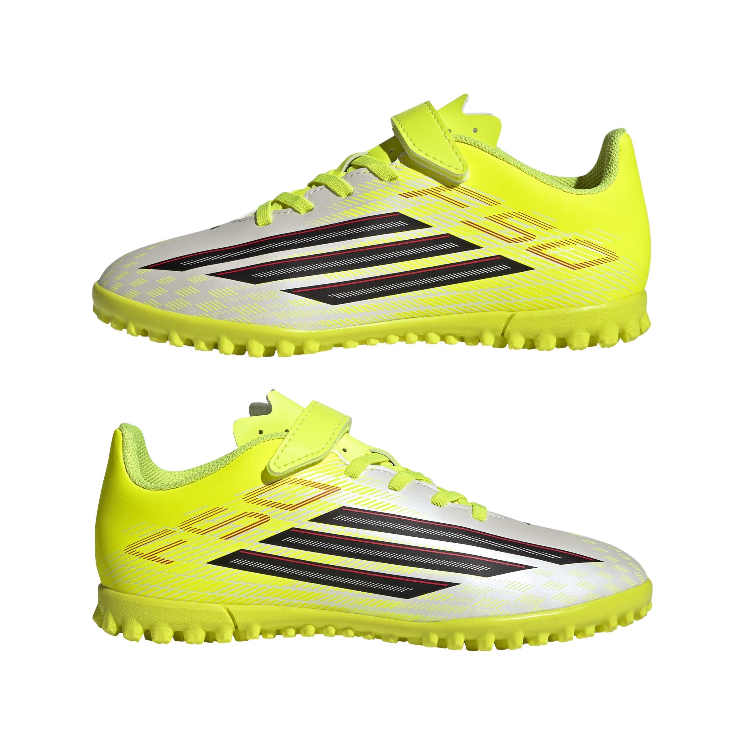 adidas Unisex Kinder F50 Club Hook & Loop Turf Football KidsSCHUHE