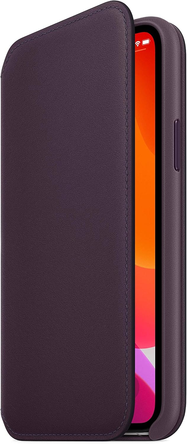 Apple iPhone ‍11 Pro Aubergine Leather Folio Case - Slim Fit,‌ Wireless Charging Compatible: Detailed Review & Recommendations