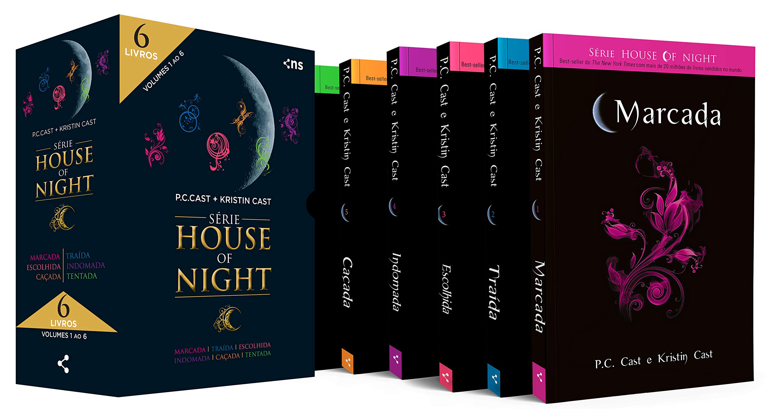 Box House of Night - Slim: Coleção completa v.1 (livros 1 a 6