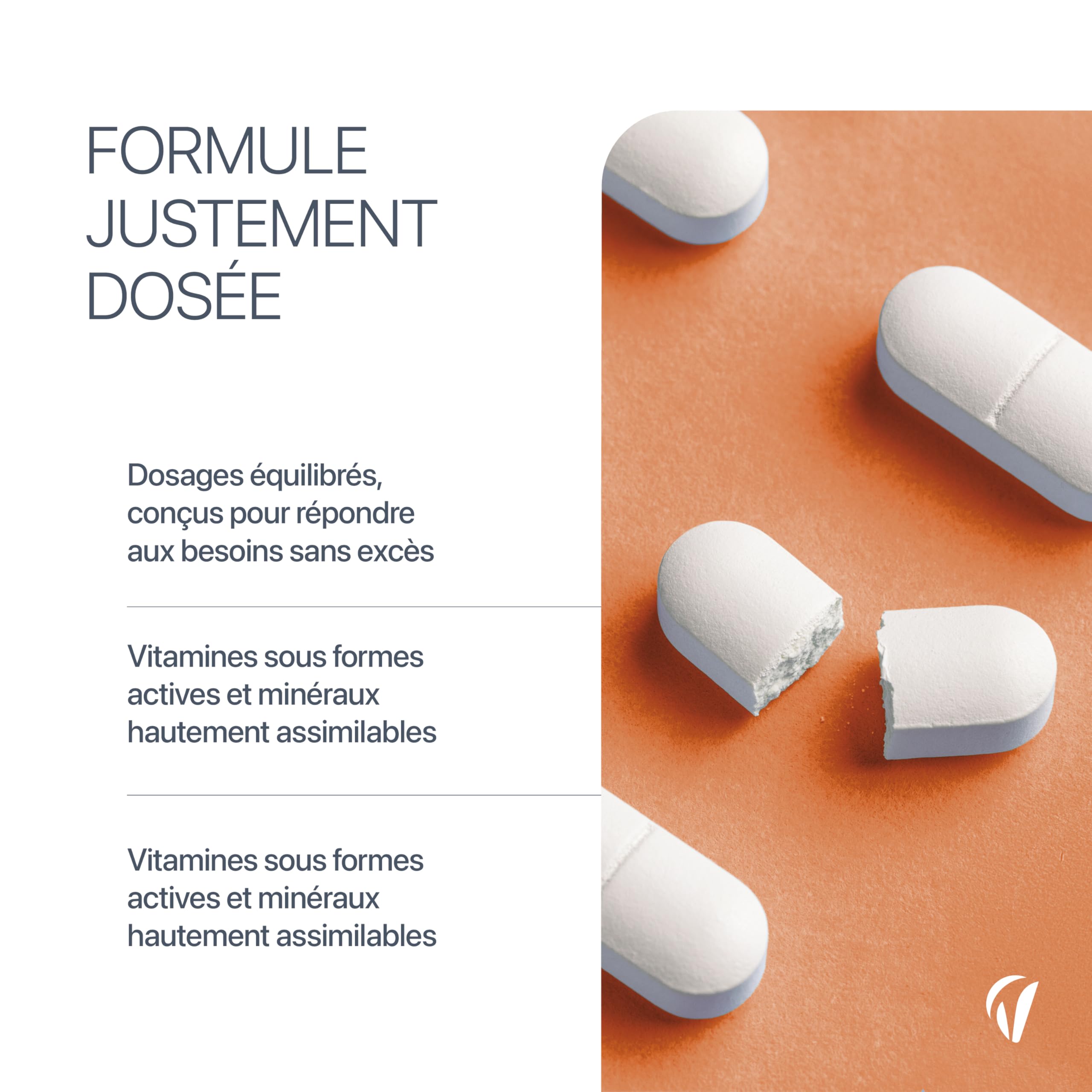 Multivitamines & Minéraux - 25 Nutriments Essentiels dont Vitamine A B C D E, Zinc et Fer - 4 Acides Aminés - 6 mois - Énergie, Fatigue & Immunité - 180 Comprimés - Fabriqué en France - Vitavea