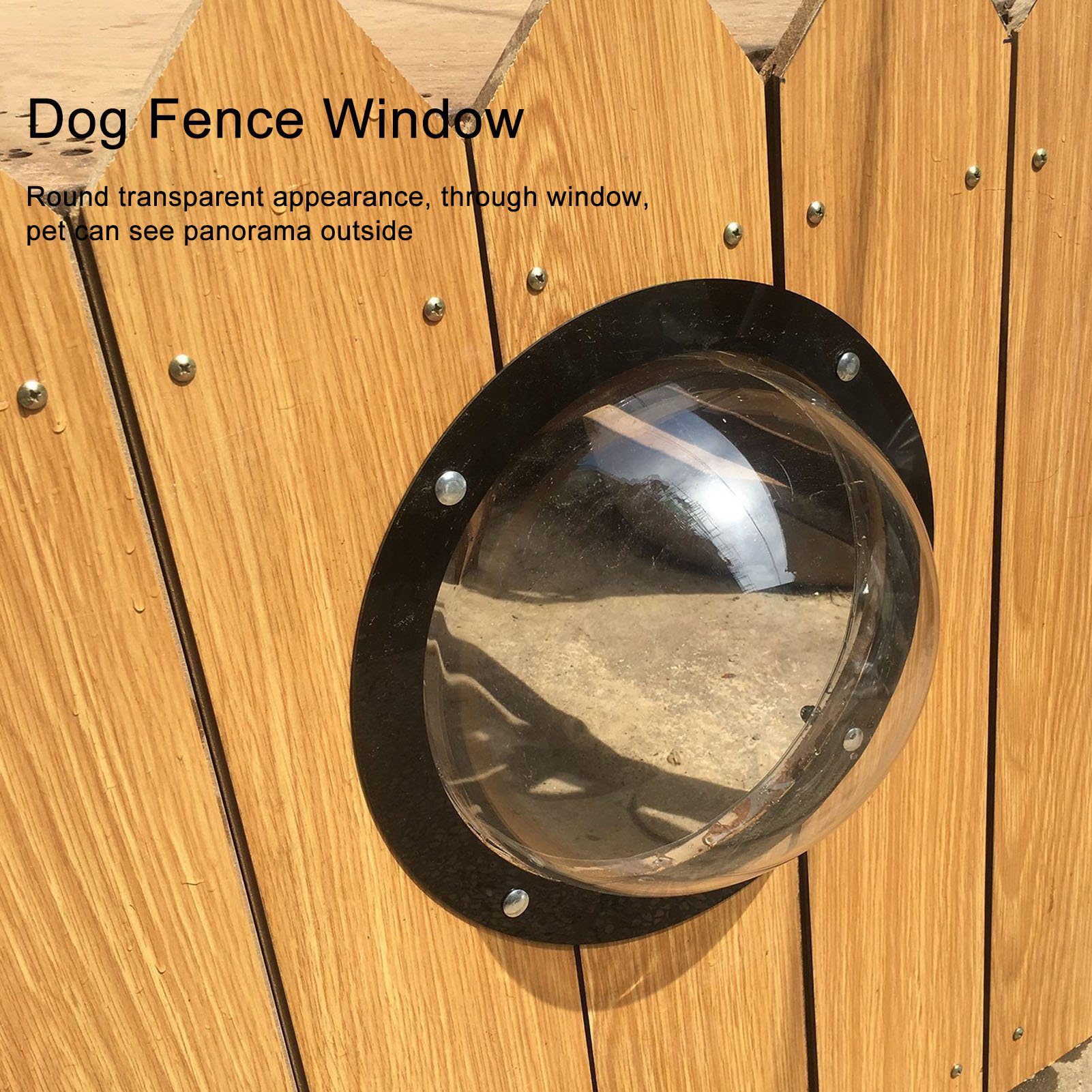 Dôme pour ChienFenêtre de Dôme pour ChienFenêtre de Clôture pour ChienDôme de Clôture pour ChienFournitures pour ChiensAccessoire pour la Maison Fenêtre de pour Chien pour Chien en Acrylique