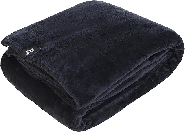 Heat Holders Snuggle Up Thermal Blanket Black - One Size