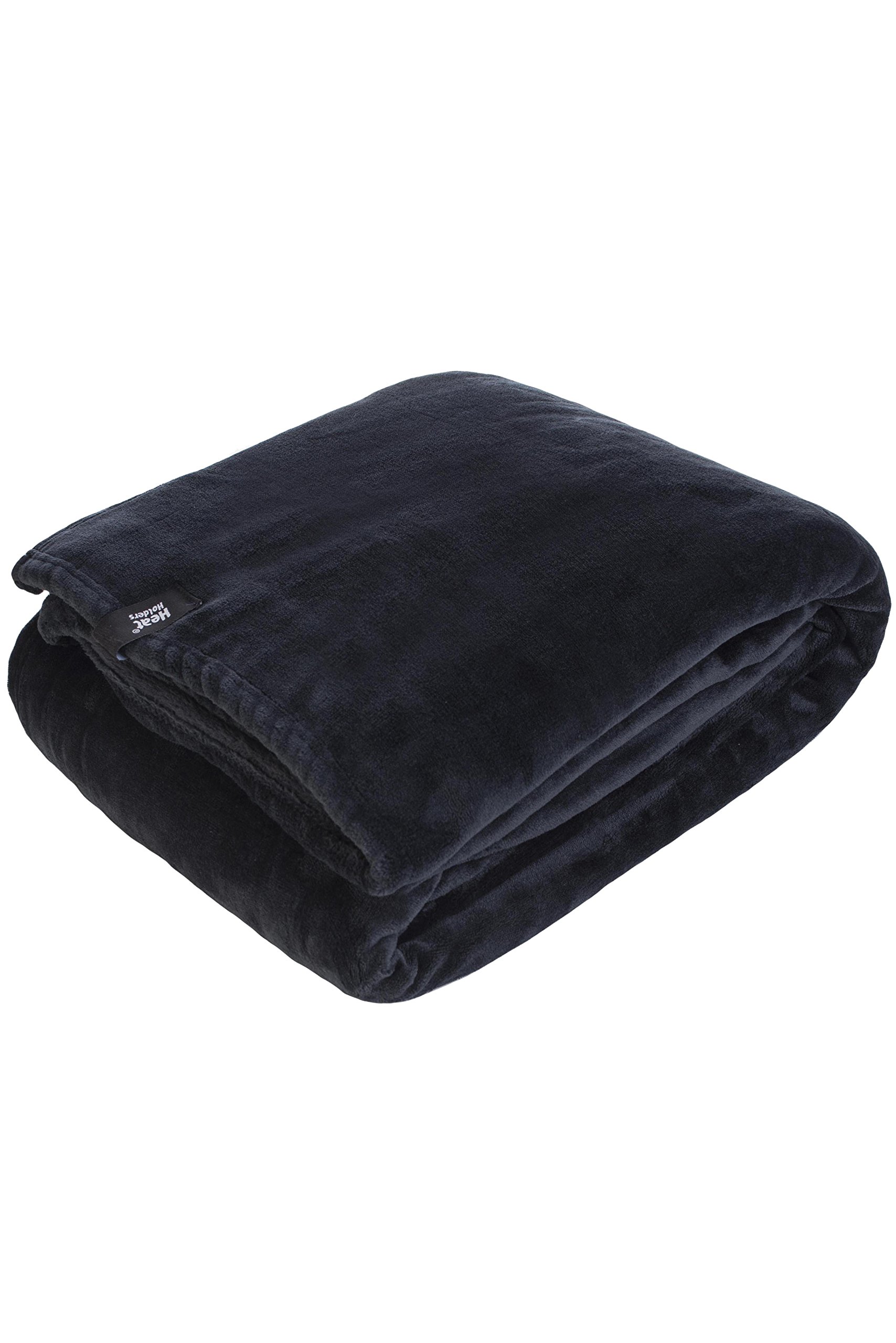 Heat Holders Black Snuggle Up Thermal Blanket - One Size
