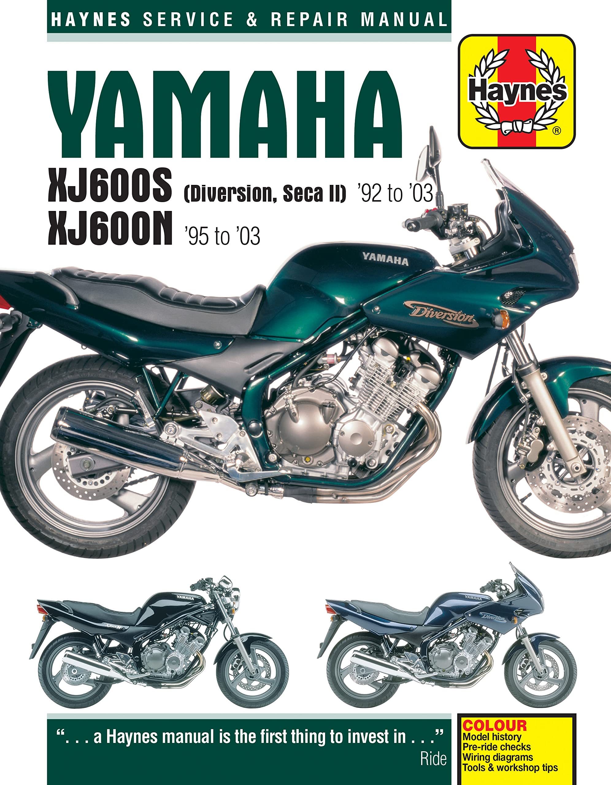 Yamaha XJ600S (Diversion, Seca II) & XJ600N Fours 1992-2003