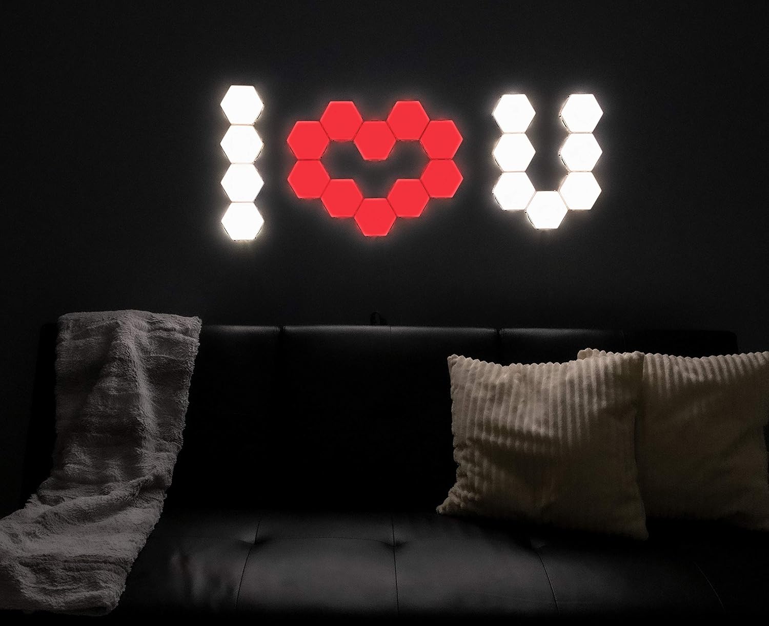 Bеѕt Rеvіеw Penophiary Color Hexlight Modular Touch Lights Panels Wall Lighting Tiles Night Light Magnetic Hexagonal Honeycomb Tile Quantum Lamp LED (6 Pcs)