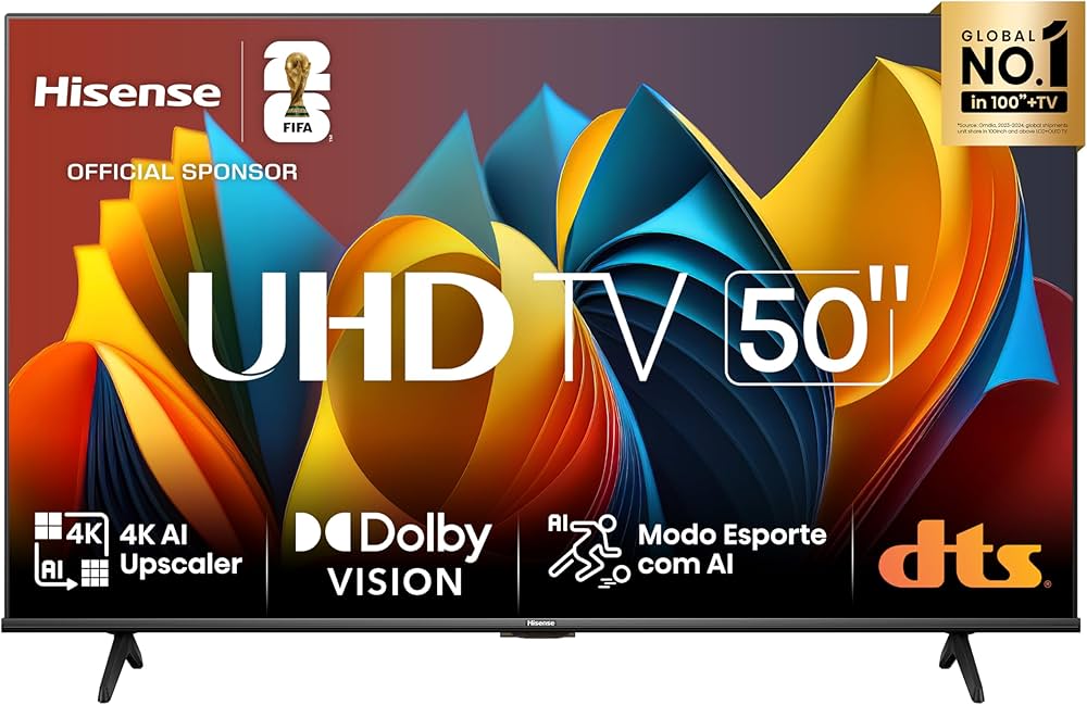 Hisense Smart TV UHD 4K DLED 50
