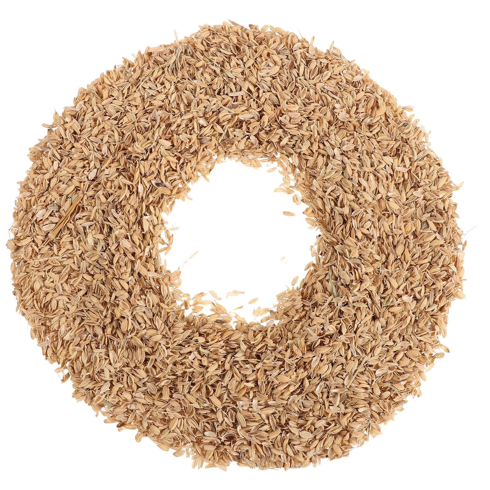 Litière poulailler naturelle balles de riz 1,5kg paillage nid oiseau