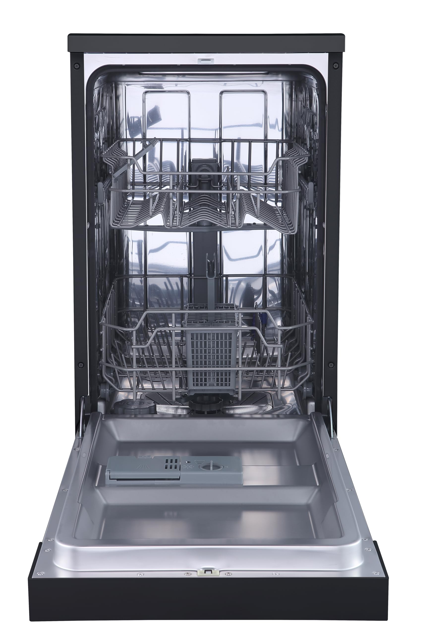 PKM GSP9-4EB Geschirrspüler Freistehend Schwarz 45 cm 10 Gedecke 5 Programme Energieeffizienzklasse E