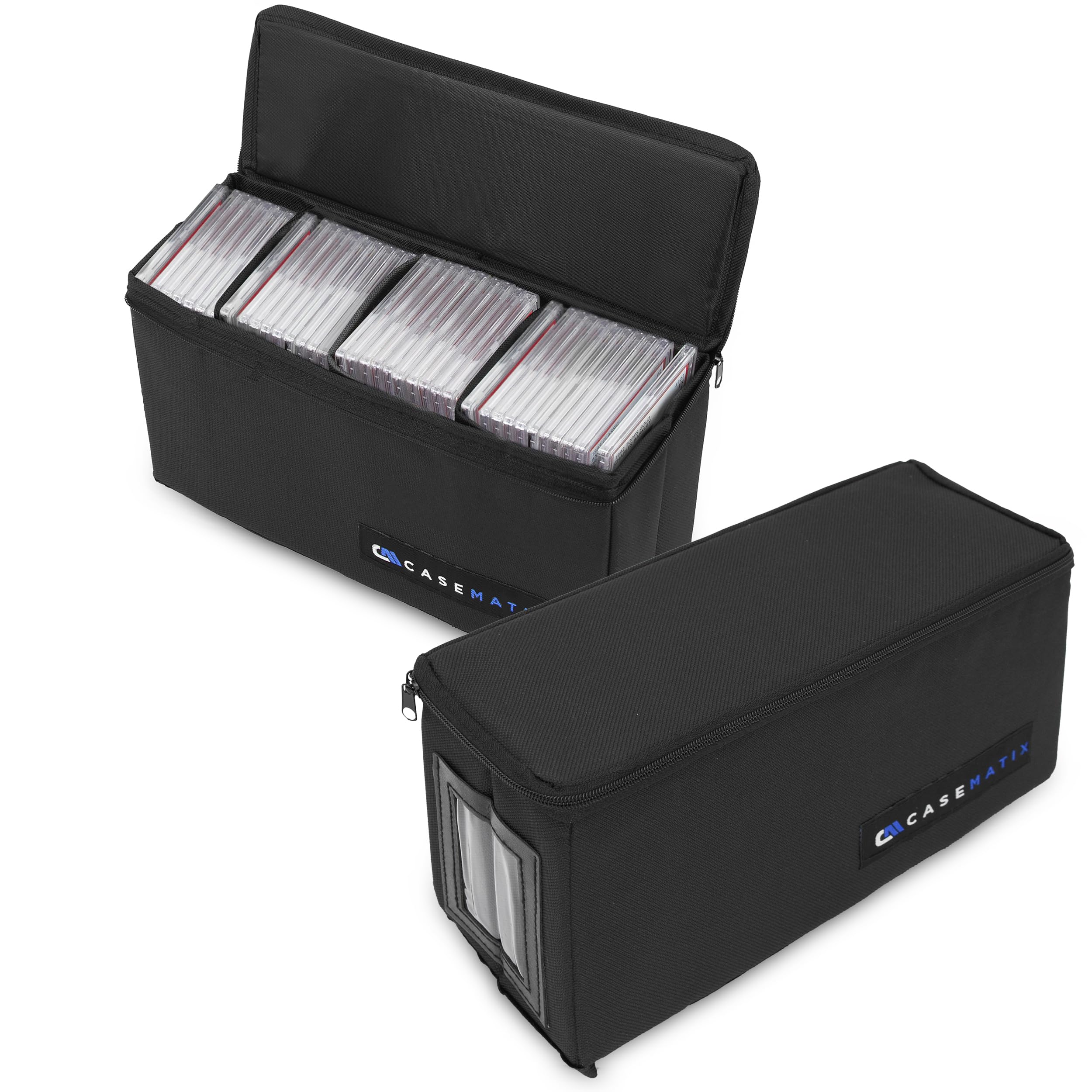 CASEMATIX Graded Card Case Light Duty Compatible with 30 PSA BGS Graded Sports Trading Cards