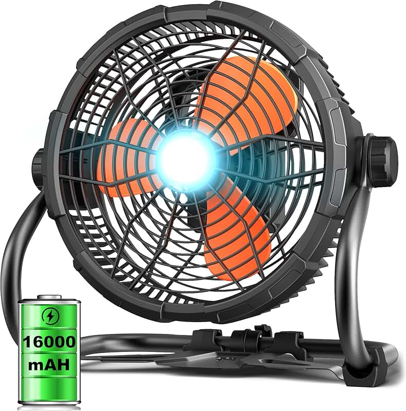12 inch rechargeable fan