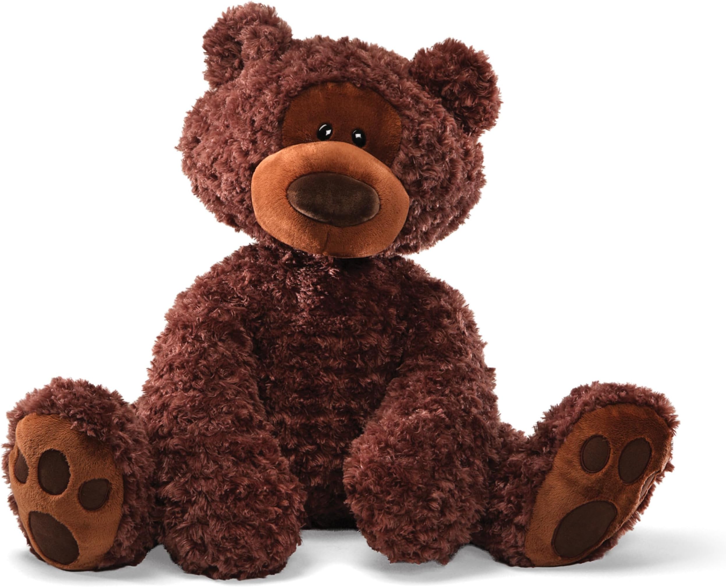 - GUND Jumbo Philbin Teddy Bear, Large Teddy Bear, Stuffed Animal for Ages 1 and Up, Plush Toy, Chocolate Brown, 29"