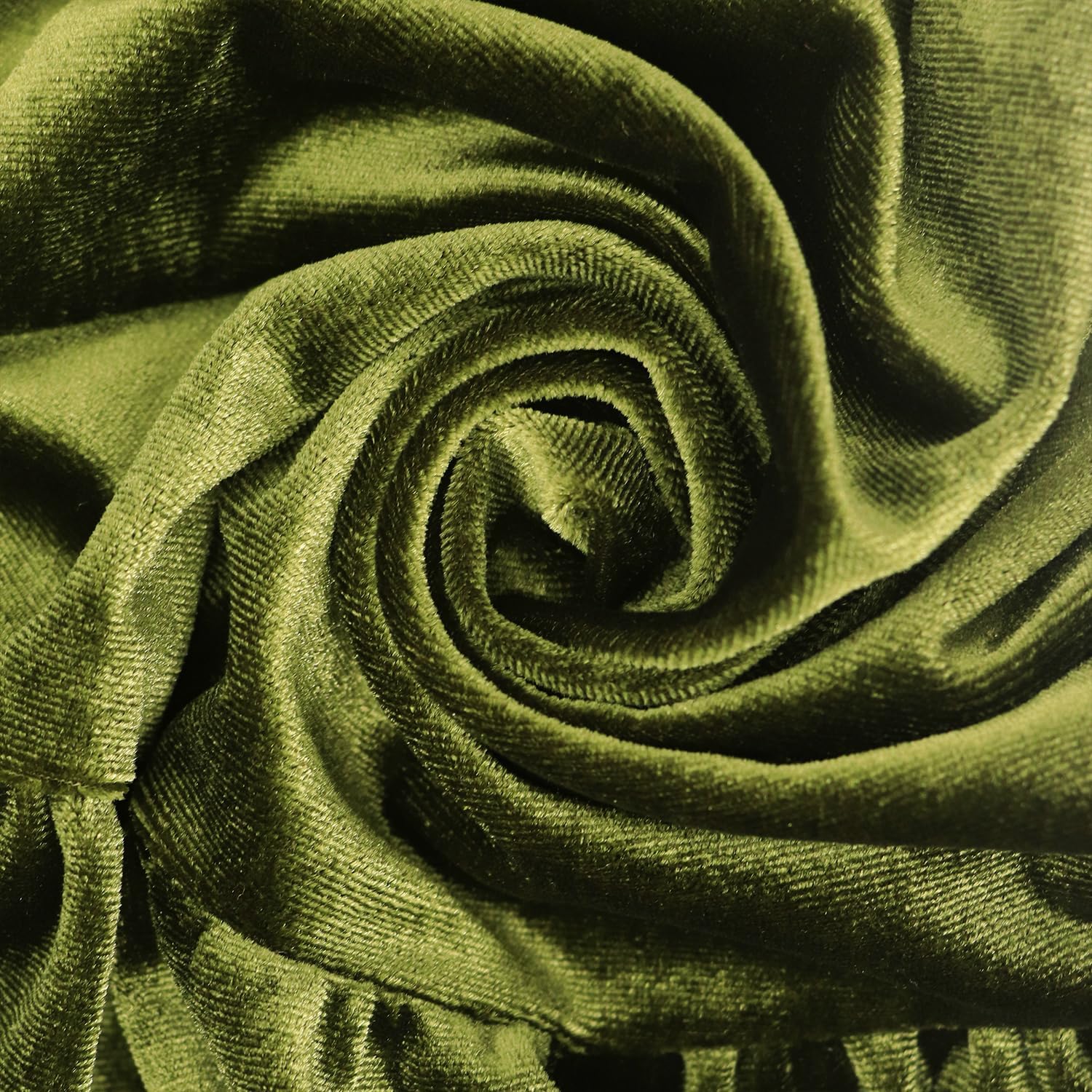 R.Vivimos Womens Fall Velvet Tunic Dress 2026 Trendy Sexy Deep V Neck 3/4 Sleeve Elastic Waist Loose Mini Dress with Pockets - Image 5