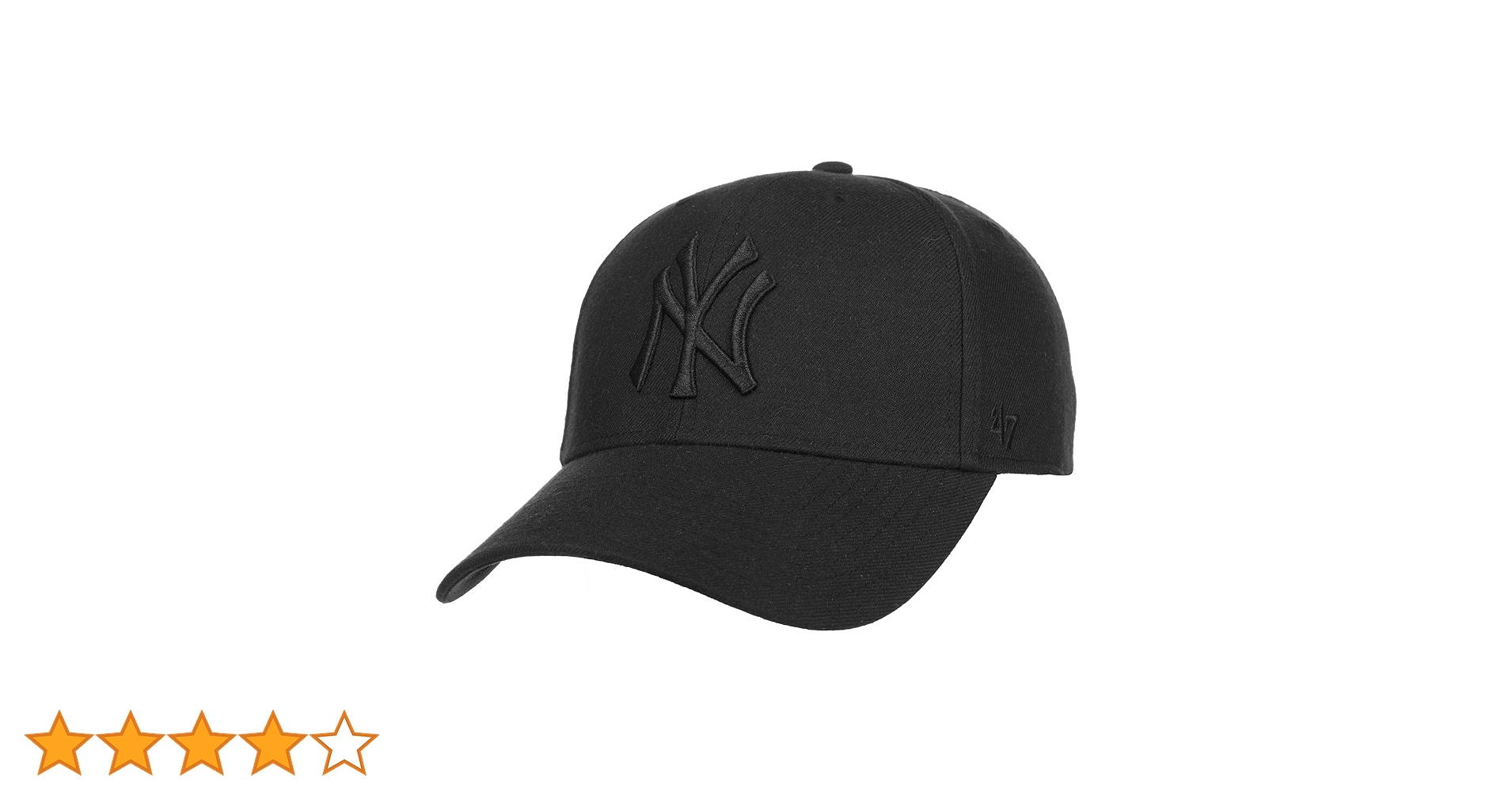 Buy Original Black NY cap with black logo | Black NY cap