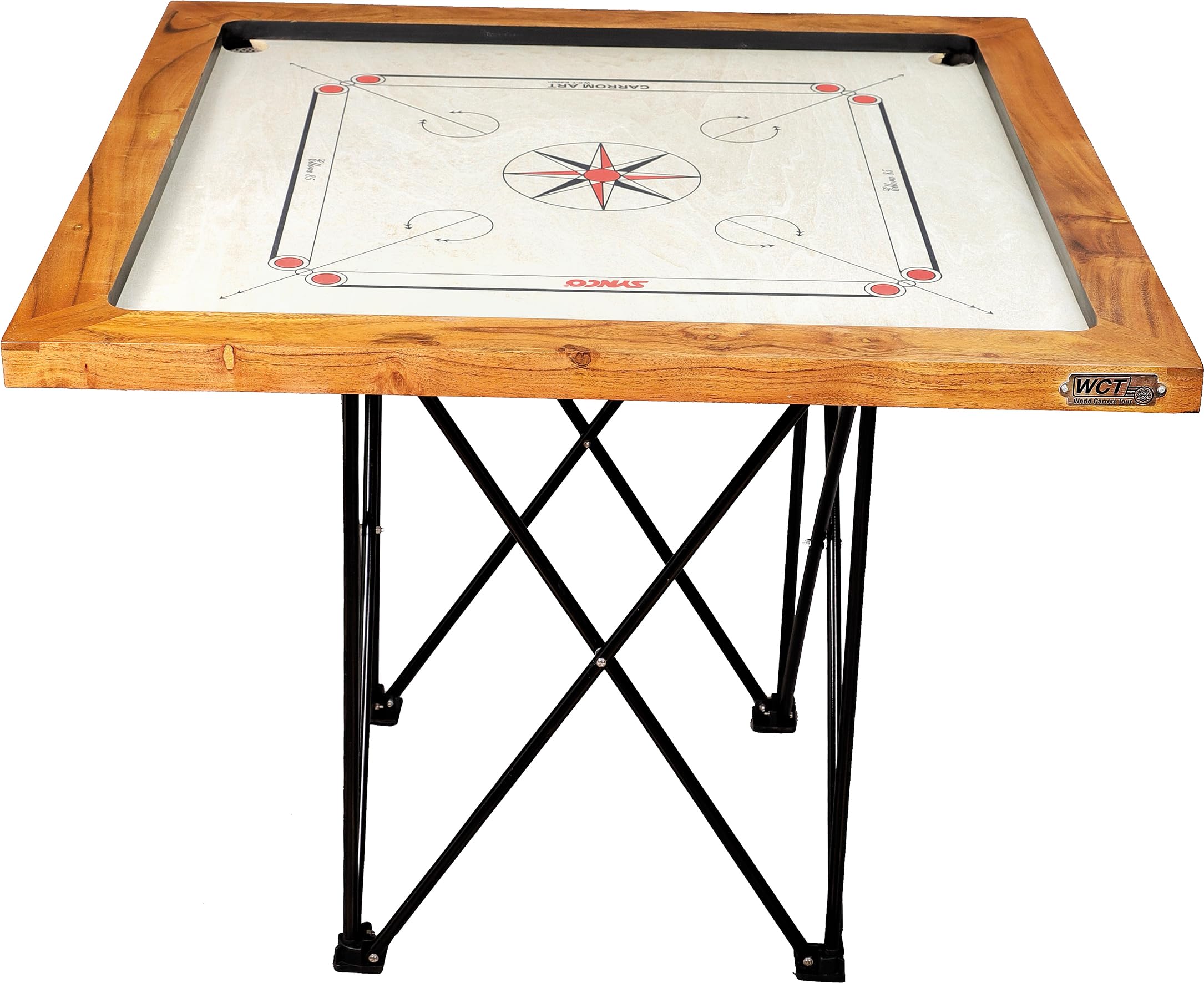 Asmodee - CARROM : Ellora - 85 cm - Jeu de Société pour Enfants dès 6 Ans