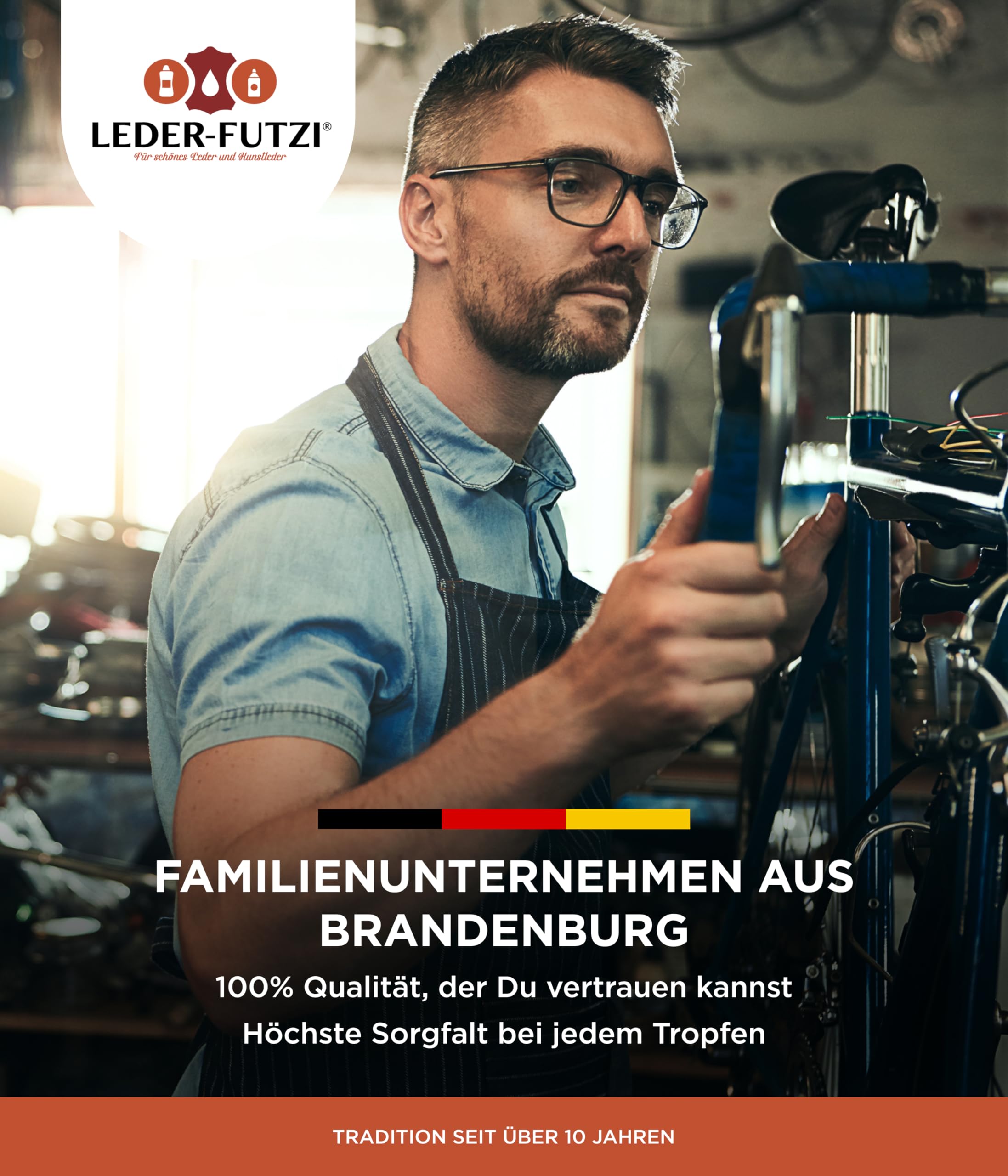 Lederfarbe Schwarz 1000 ml - Flexibel trocknend & bruchüberbrückend - Ideal zur Auffrischung von Glattleder - Made in Germany