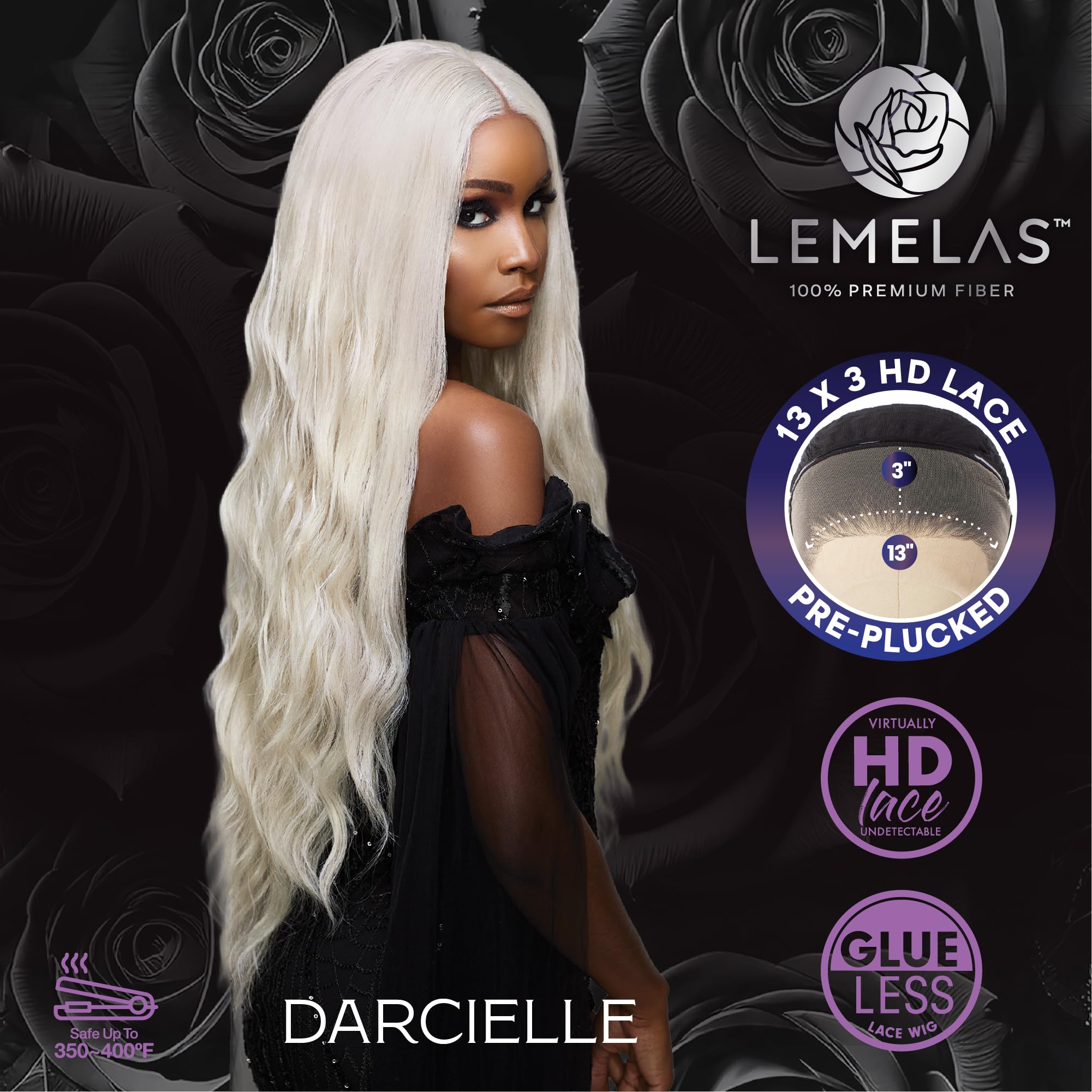 Amazon.com : Sensationnel Lemelas 13x3 Lace Wig - Darcielle