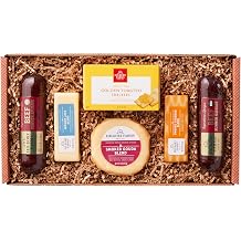 Hickory Farms Signature Beef Meat and Cheese Gift Basket (Medium) - Box Set | Charcuterie Board Food | Summer Sausage | Father's Day | Mother's Day | Easter | Christmas | Holiday | Housewarming | Gourmet | Sympathy | Care Package