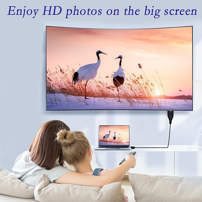 Adaptador Micro HDMI, 2 Pack, Macho a Hembra, 4K, 1080P, Conectores Dorados miniatura 4