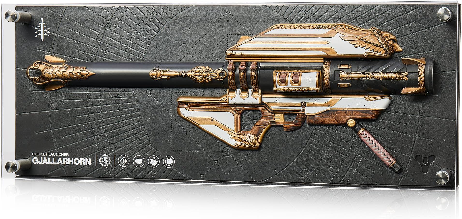 Numskull Gjallarhorn Exotic Weapon Figure 18x7 (45x18cm) Limited Edition Collectible Replica Statue - Official Destiny Merchandise - FPS Sci-Fi Action Video Game Figurine