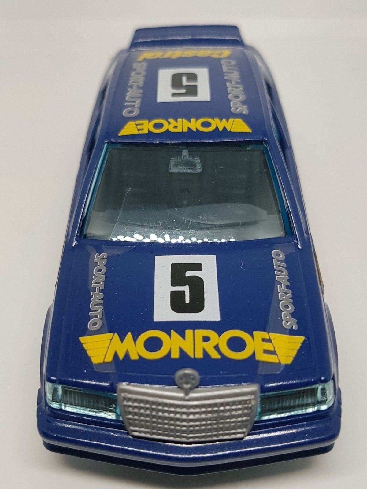 Bburago Mercedes-Benz 190 E Rally Modellino Auto Die-Cast 1:43 Made Italy 4102