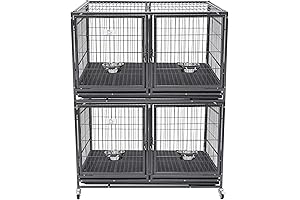 Homey Pet 37 Inch Heavy Duty Dog Crate