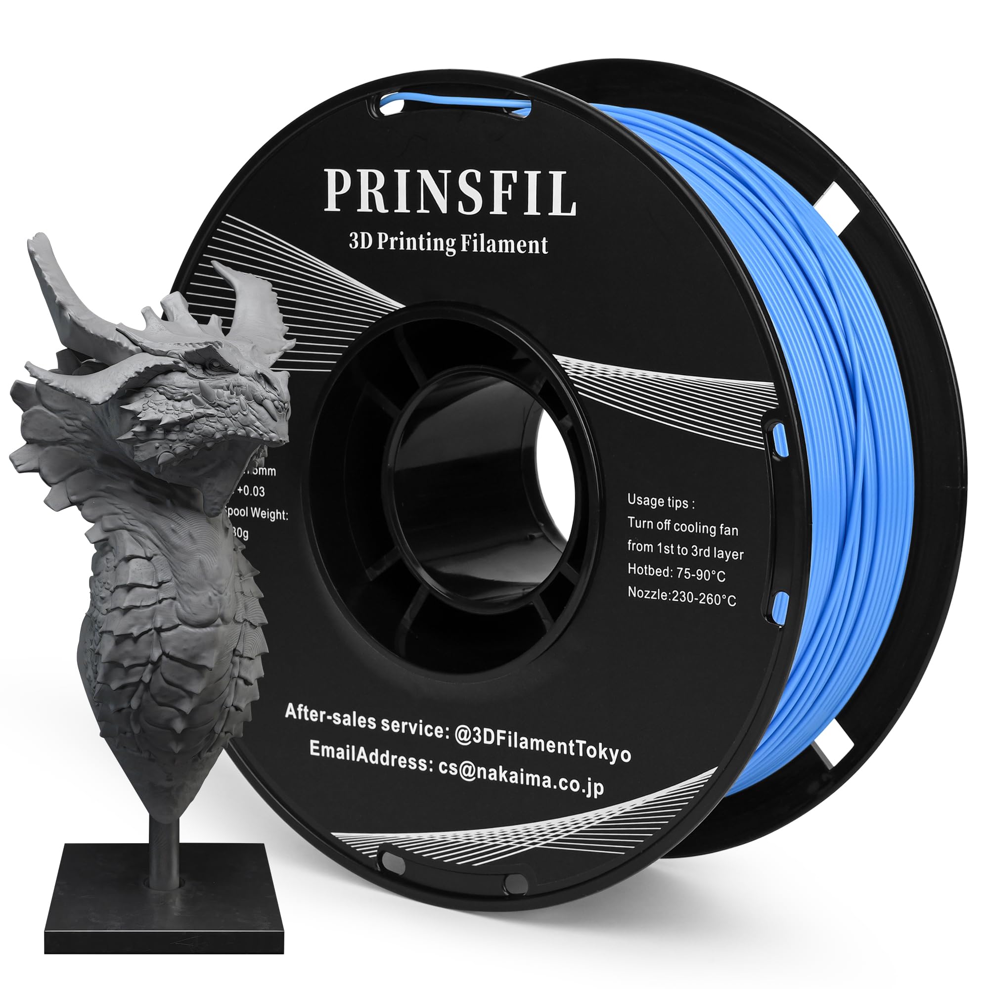 Amazon.co.jp: PRINSFIL特製純正定番PETG 3dプリンター フィラメント
