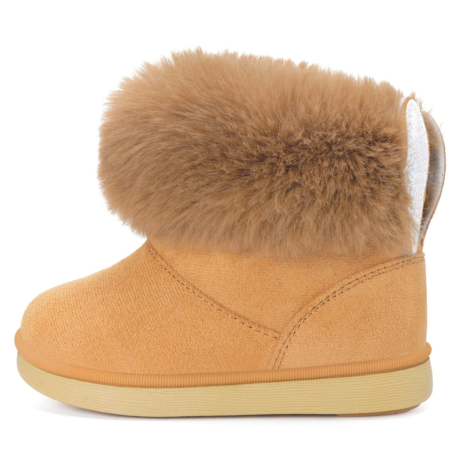 Gaatpot Stivali per Bambine e Ragazze Stivaletti da Neve Ragazzi Fodera Scarpe con Invernali Bambini Stivale con Imbottitura Calda 20-29EU