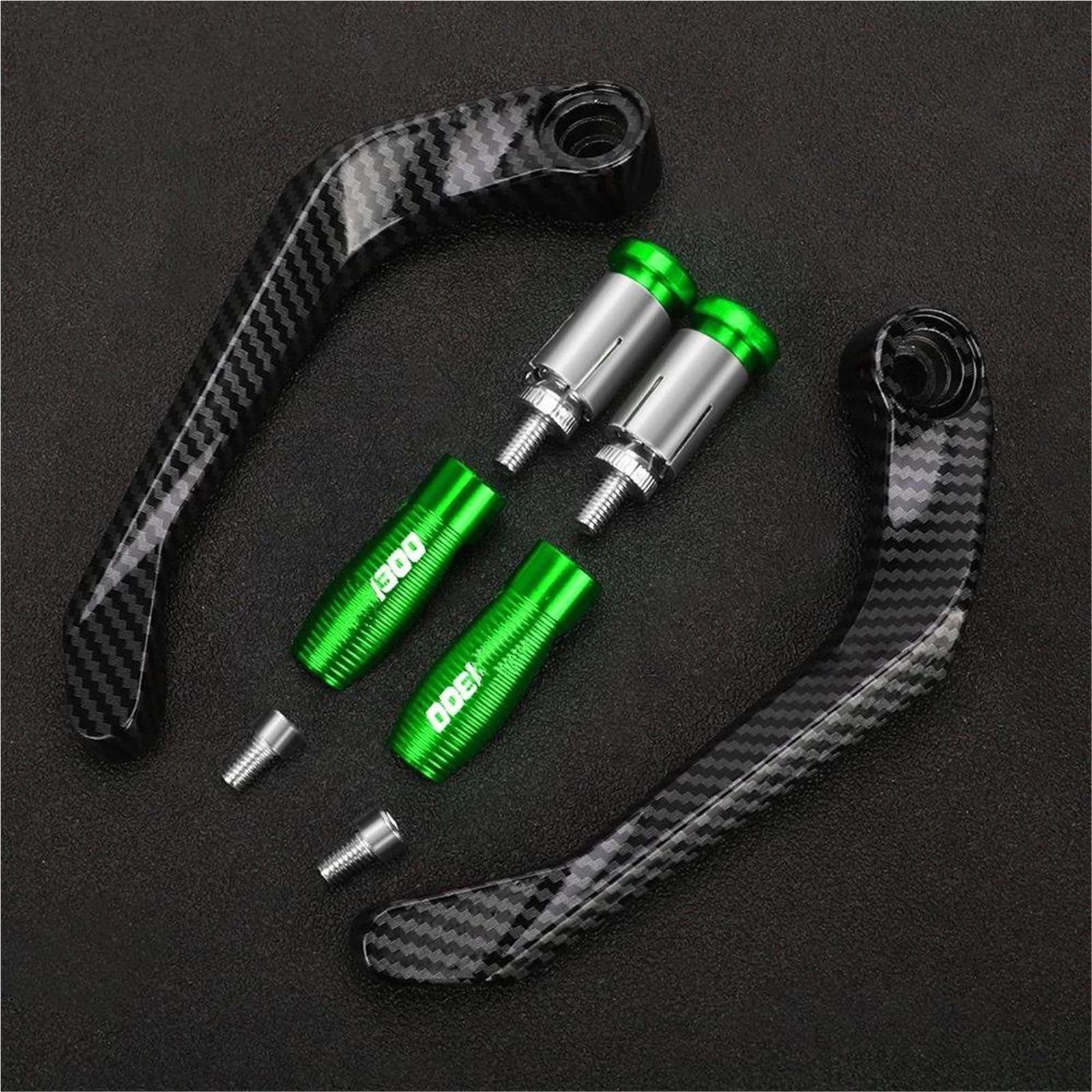 Levier d'embrayage de frein moto anti-casse vert pour CB1300 - 6