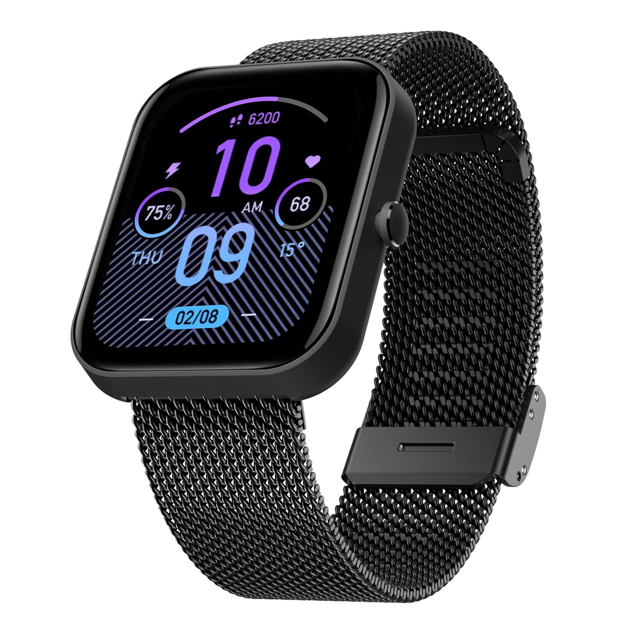 TopTen Cinturino Per Amazfit Bip S/Bip/Bip Lite, In Resina Colorata, 20 Mm, Regolabile Da 14 A 20 Cm, Con Attrezzo