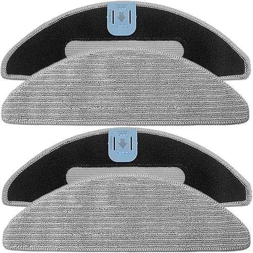 Almohadilla de repuesto para trapeador de vacío para iRobot Roomba Combo i5i5+j5j5+, accesorios lavables y reutilizables, almohadillas suaves de