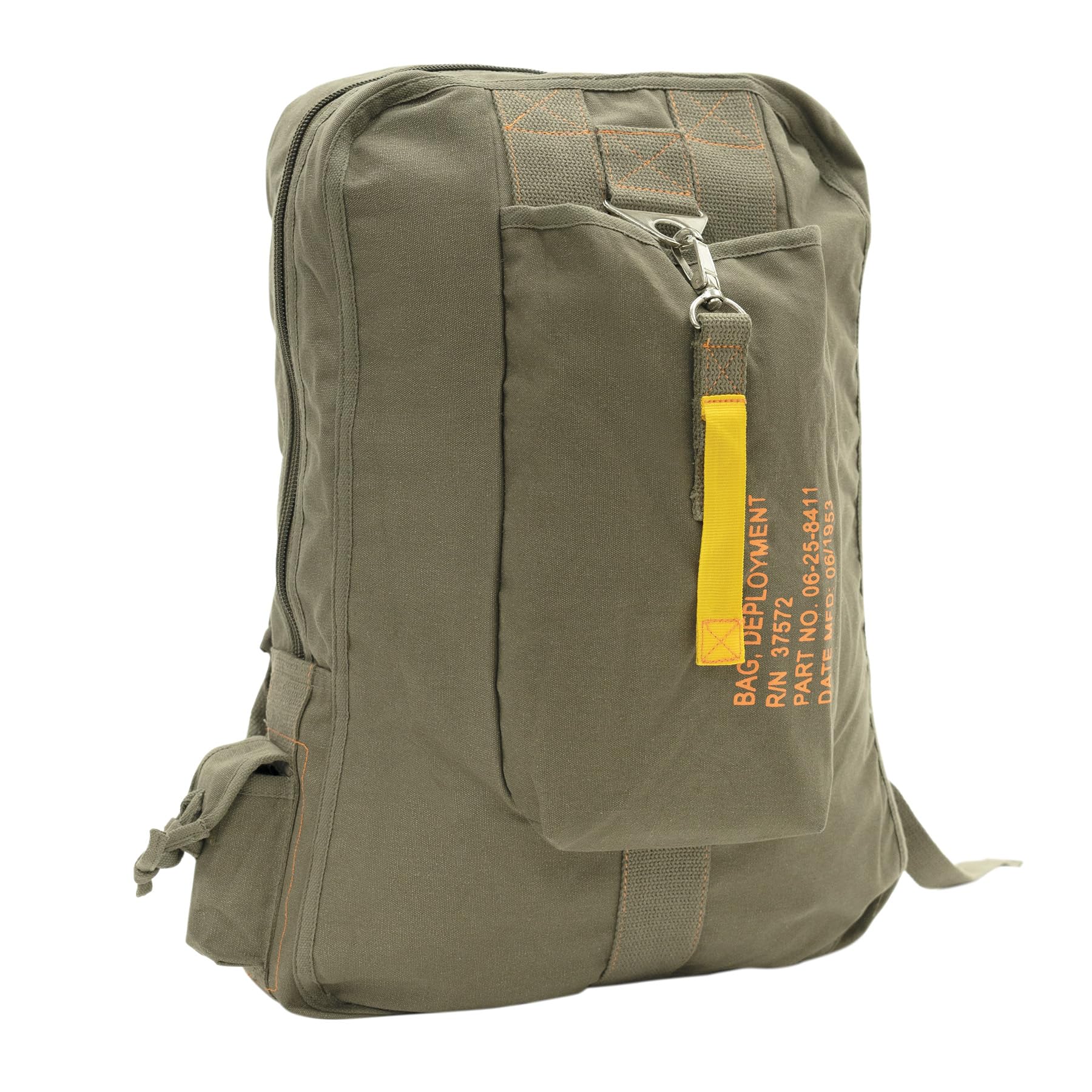 Vintage Canvas Flight Bag - Rugged and Spacious Travel Backpack