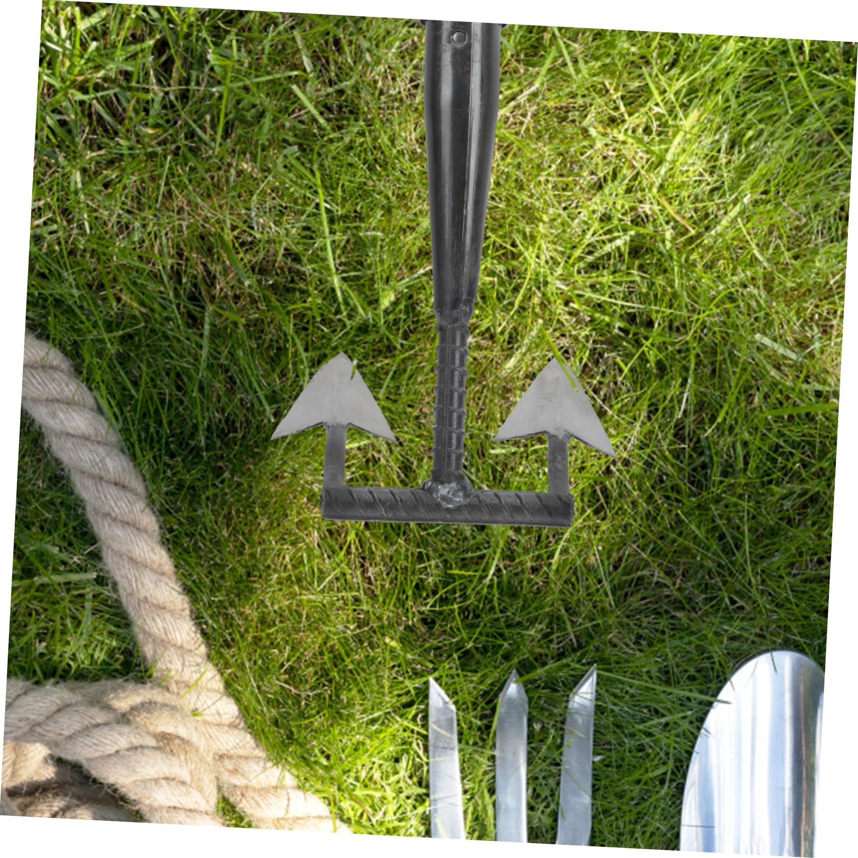 BESTonZON 2 Pezzi Triangolare Leggera per Giardinaggio Strumento per Scavare Dissodare e Creare per Appassionati Giardinaggio e Piante