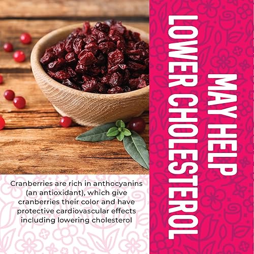 Miniatura 6 de Arándanos secos de 2 libras. Arándanos secos a granel, arándanos secos endulzados, fruta de arándano seca premium, totalmente natural, sin OMG.