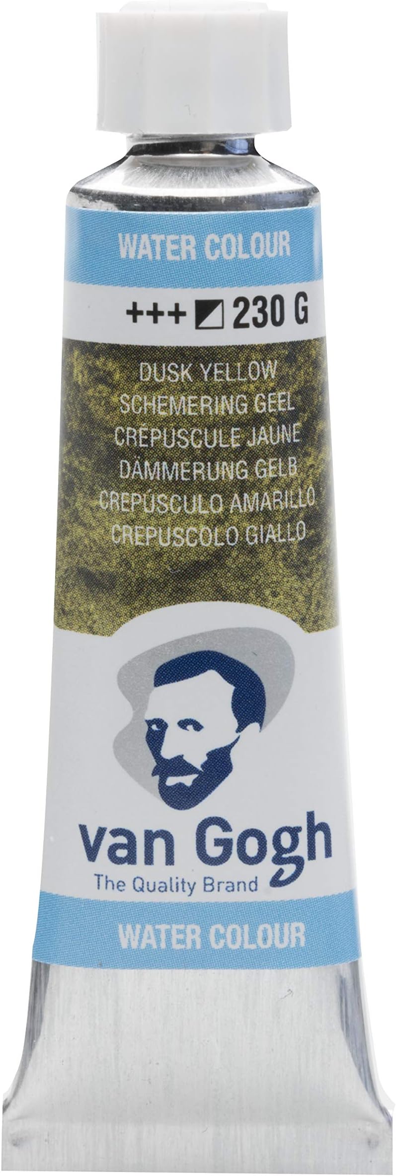 Van Gogh Watercolour Paint, 10ml Tube, Dusk Yellow 230