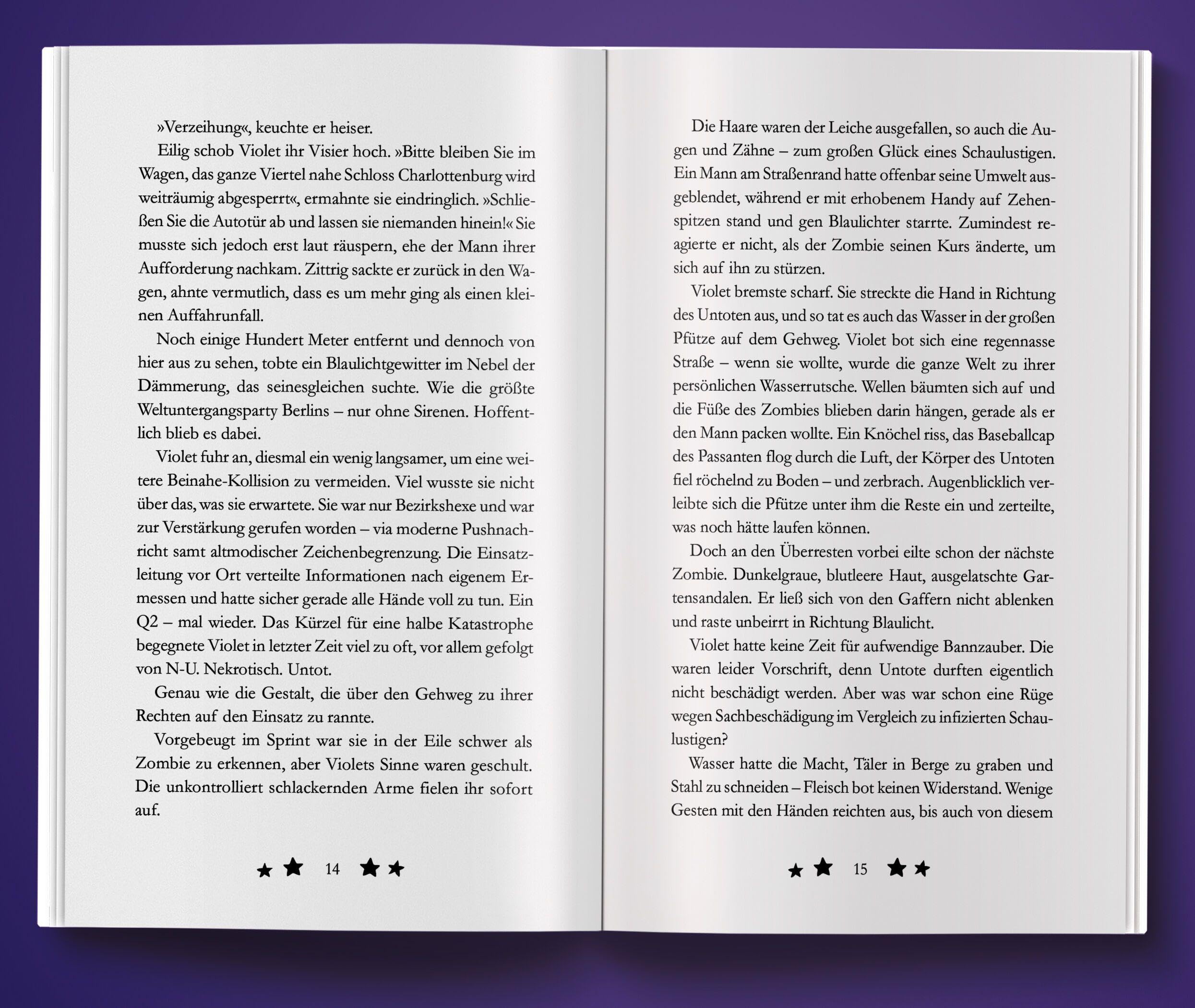 Violet – Die Wasserhexe und der Totengott: Roman