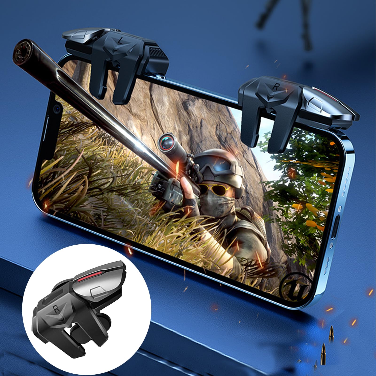 gioco Smartphone Controller, Regolabile trigger Mobile, E-Sport gioco mobile