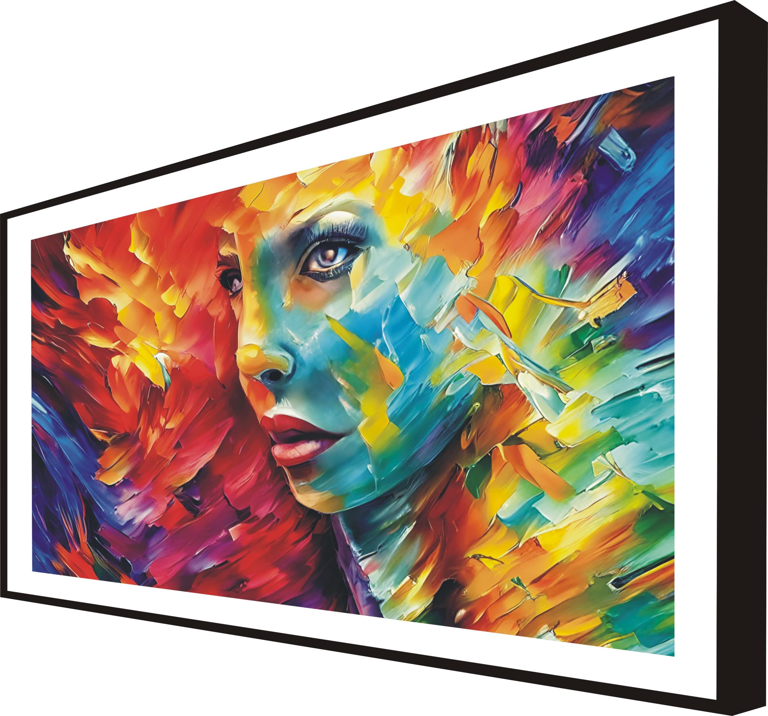 Quadro Retroilluminato LED Con Cornice Legno - Immagine Mare Per Ambiente - Foto 13