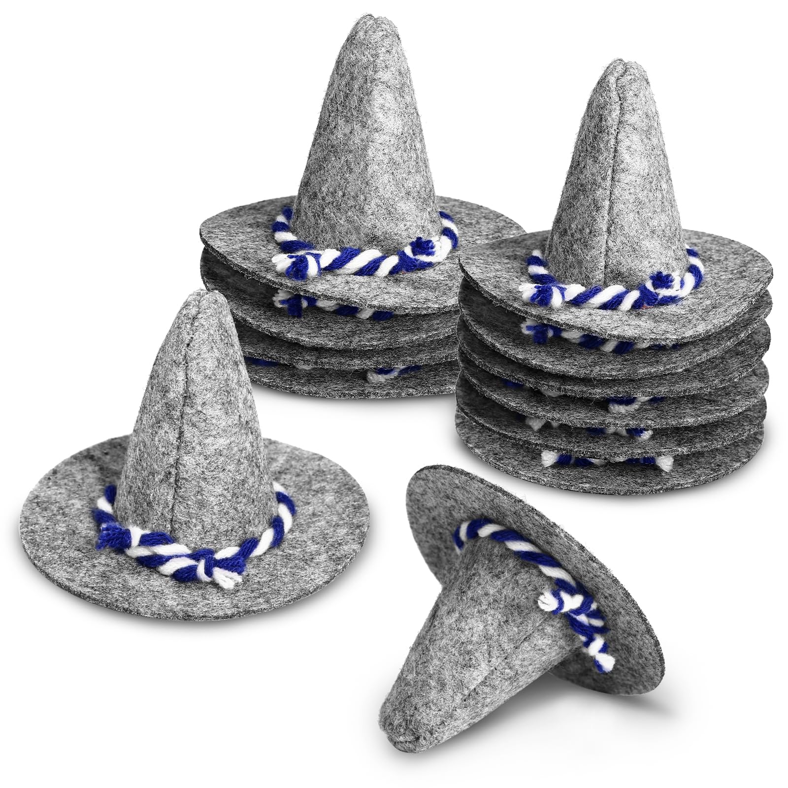Oktoberfest Hüte 10 Stück Mini - Bayrische Deko Für Party Tischdeko Fest