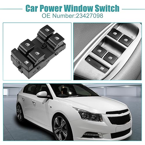 Miniatura 2 de ACROPIX Interruptor de ventana eléctrica Interruptor de control de ventana para Chevrolet Cruze 2011 2012 para Chevrolet Cruze Limited 2016 con