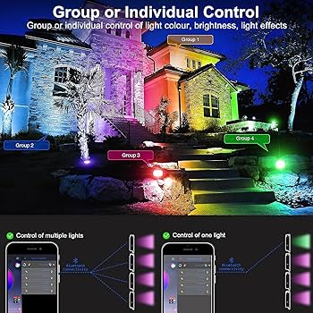 xyzライト Low Voltage Landscape Lighting, 10W 24V LED Spotlights