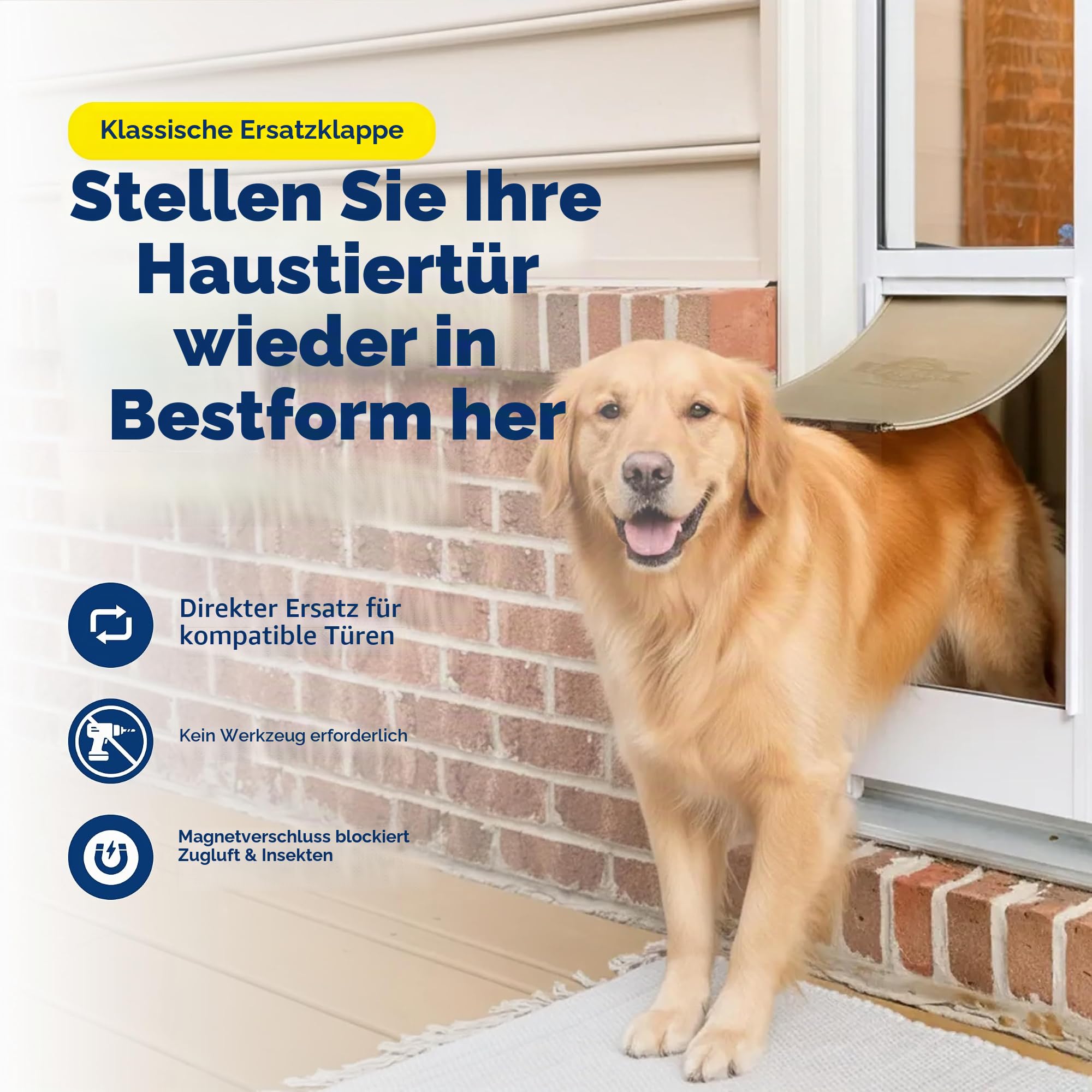 PetSafe Ersatzklappe für Haustierklappen