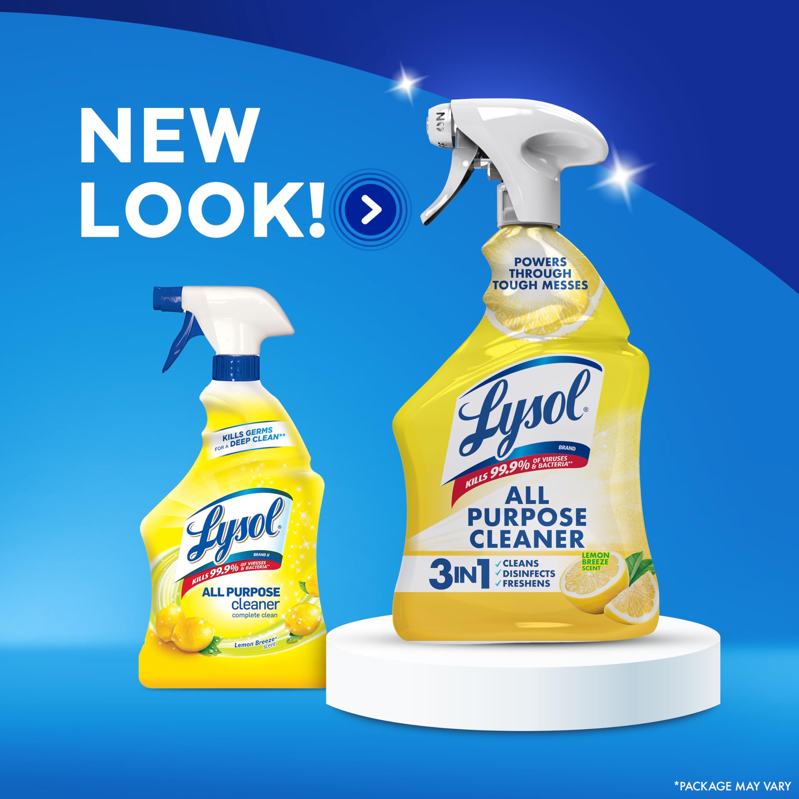 Lemon All Purpose Cleaner Spray Disinfectant 32oz Z971