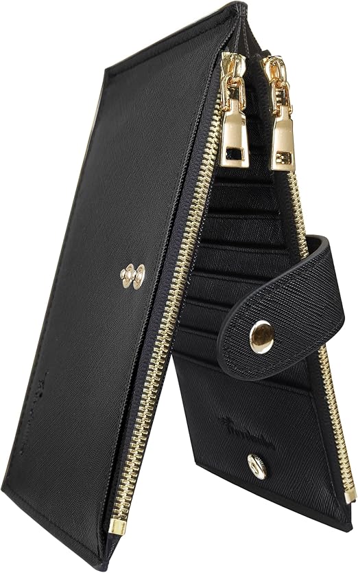 Travelambo Wallet Women RFID Blocking Bifold Multi Card