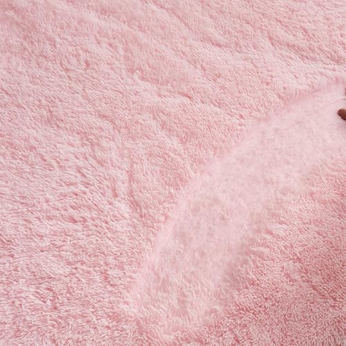 Miniatura 70 de Arbosofe Alfombras suaves y esponjosas para dormitorio, sala de estar, alfombras peludas de color azul marino, 6 x 9 pies, alfombra para habitación