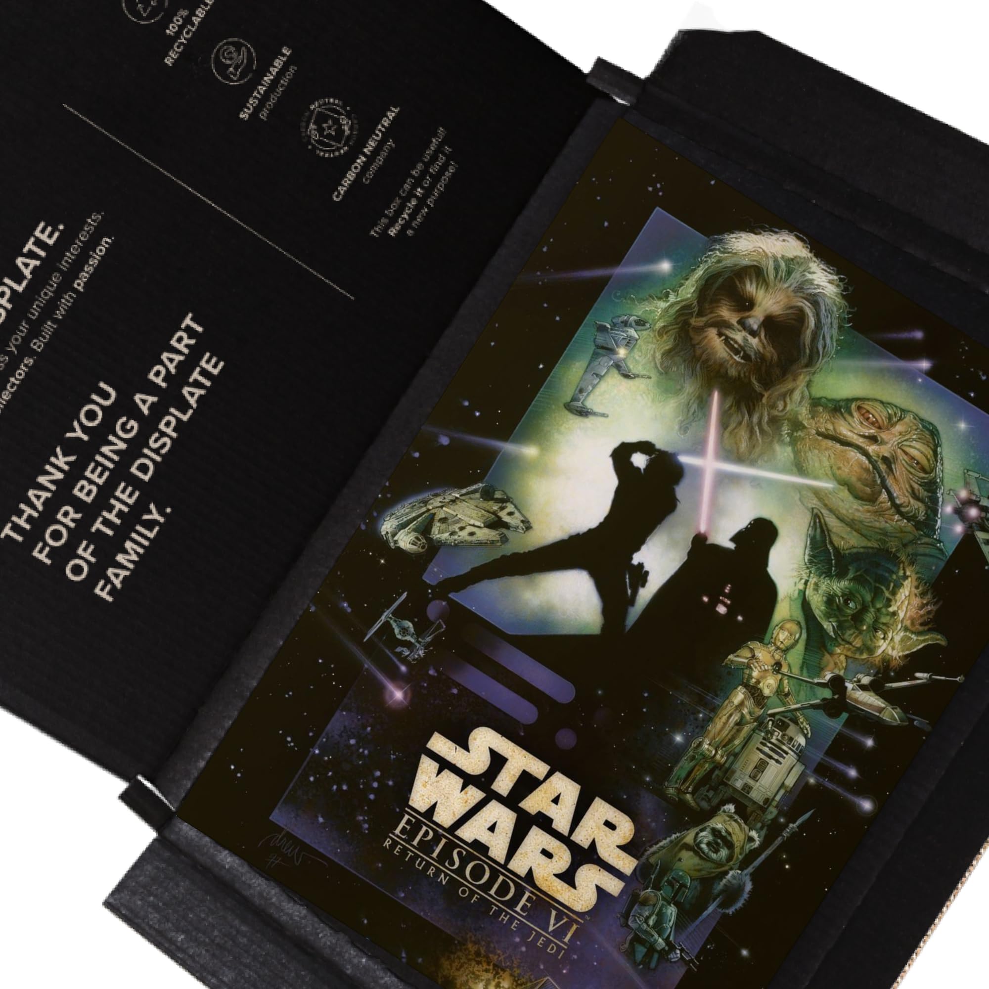 Amazon.com: Displate Metal Poster Star Wars - Episode VI: Return