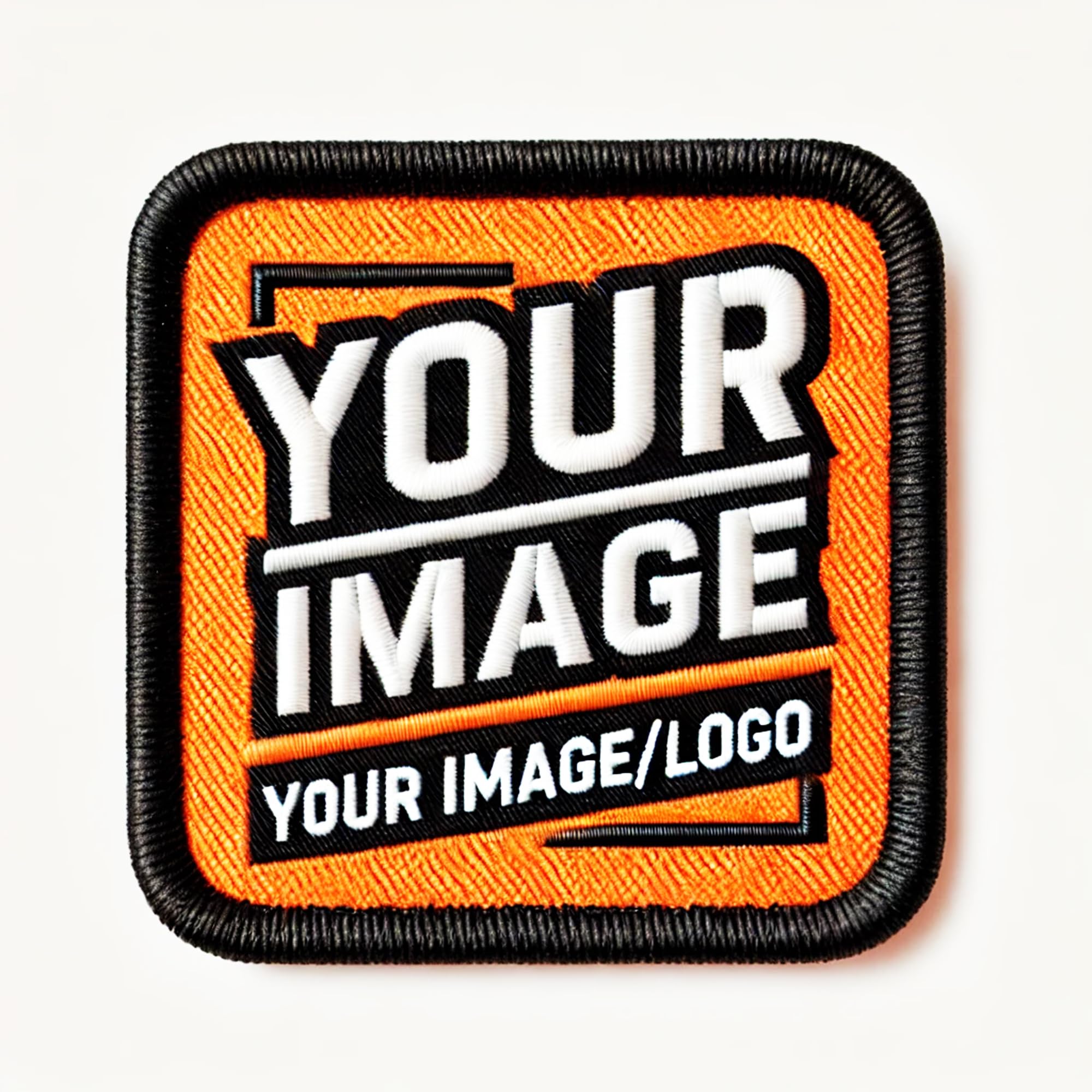 Custom Embroidered Patches – Personalized Logo Patch – Iron On, Sew On, Hook & Loop – for Clothing, Backpacks, Jackets, Hats - Embroidered & Printed Patches – Create Your Own