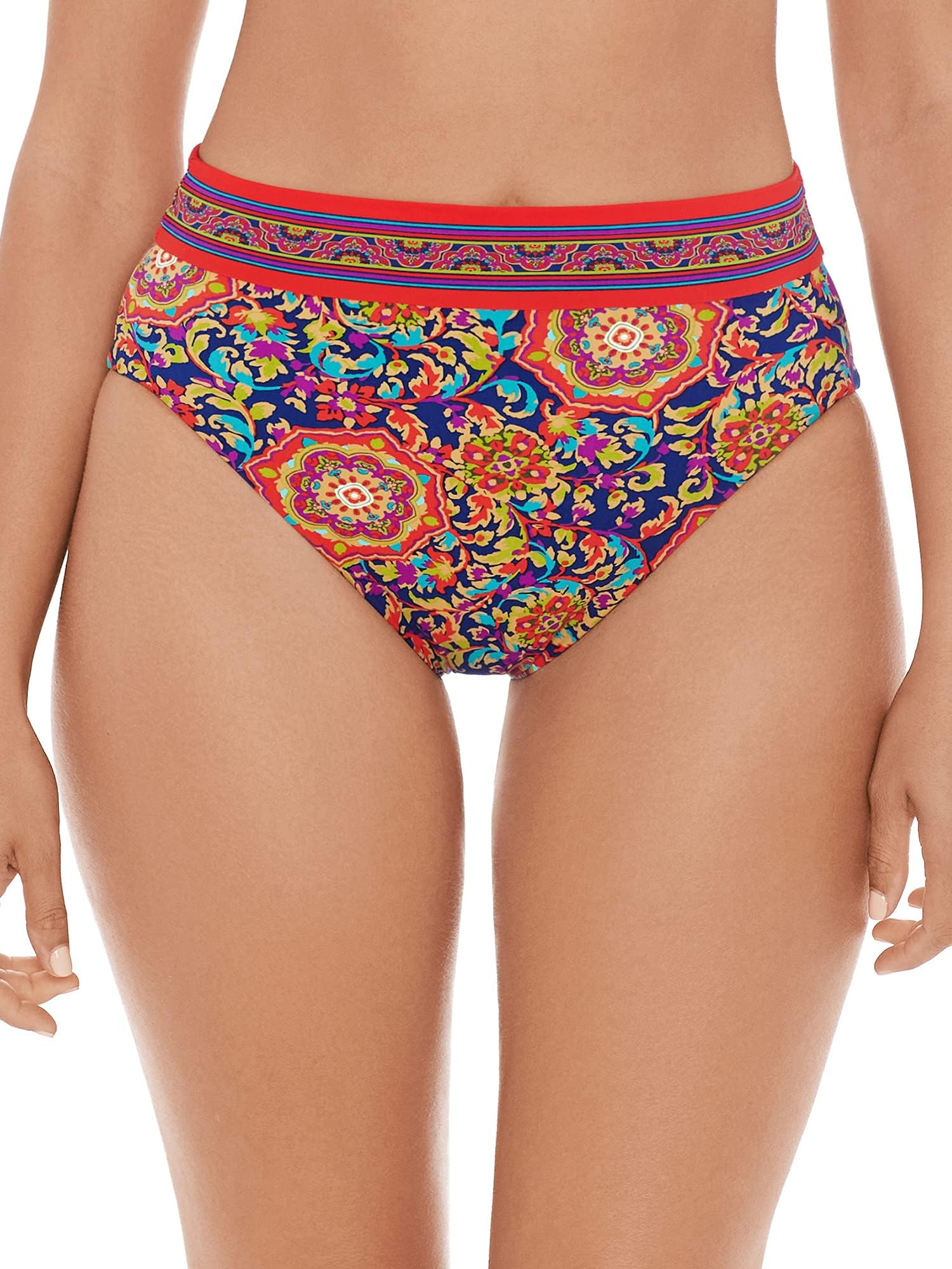 Skinny Dippers Women's Swimwear High Waist Tummy Control Swim Bathing Suit Bikini Tankini Bottom