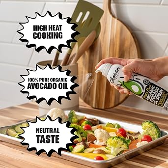 Chosen Foods Organic Avocado Oil Cooking Spray, 4.7 Ounce
