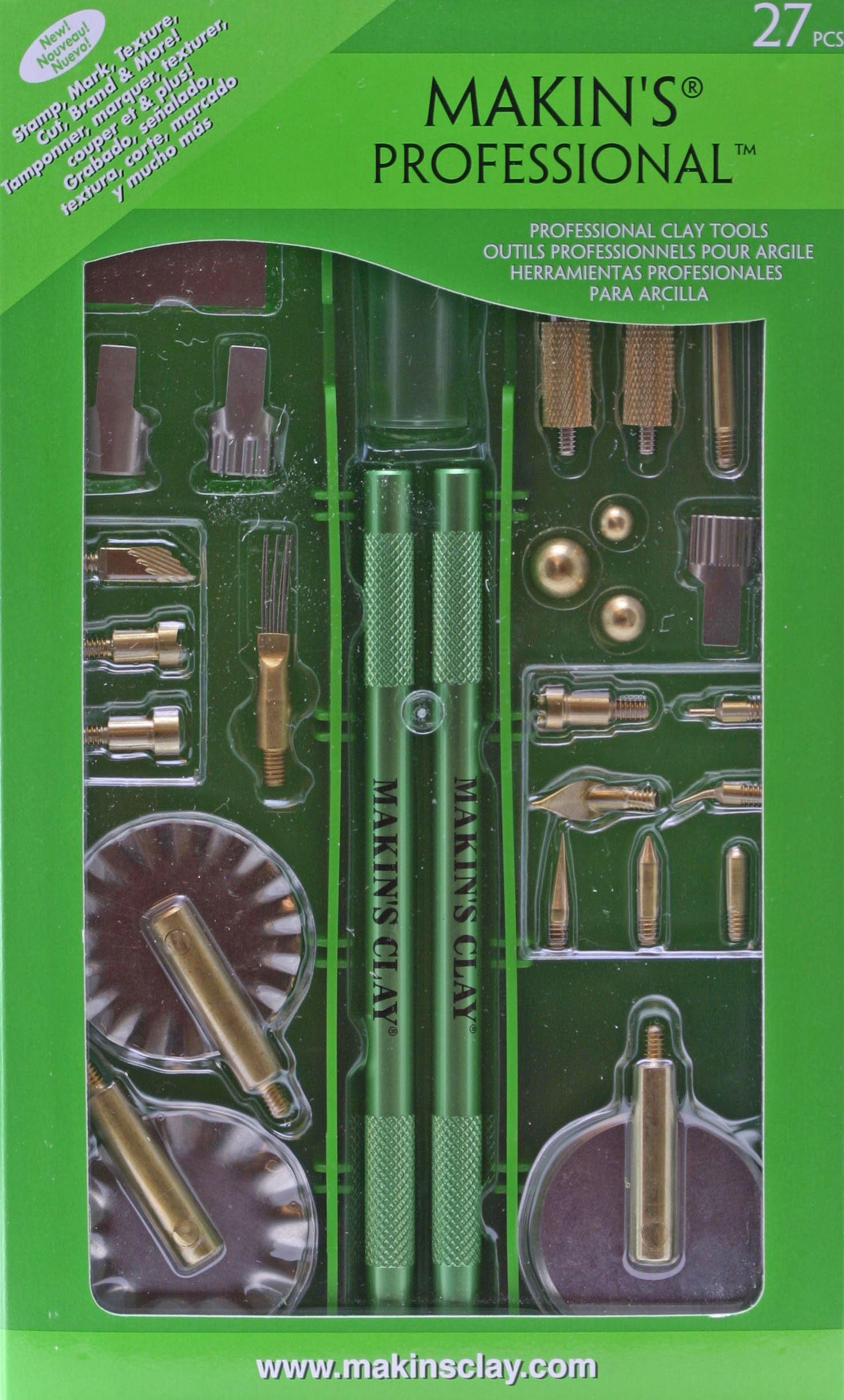 Makin's Professional® Clay Tool Set (27 Pieces)